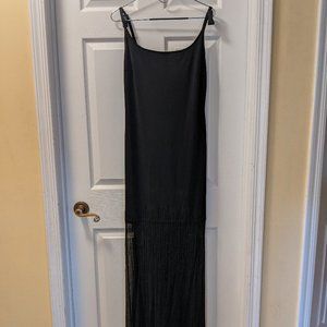 Floor length black Dress